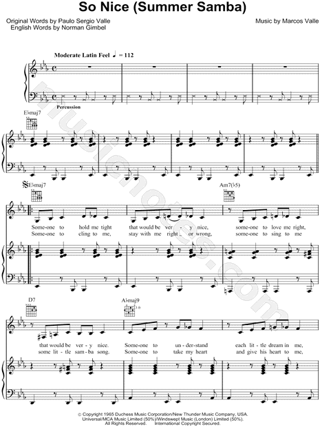 So Nice (Summer Samba)